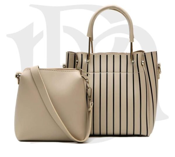 Leather Printed 2 Hand Bags for Women's