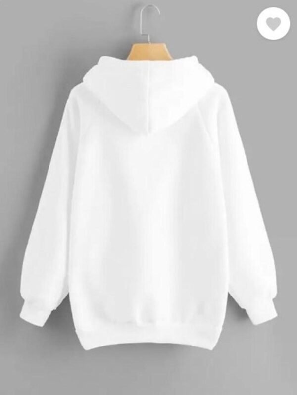 1 Pc Men's Fleece Plain Hoodie - Image 2