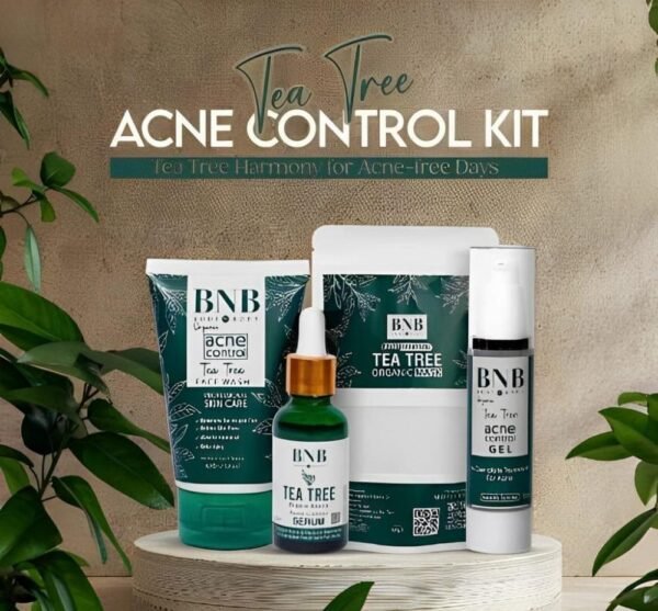 Tea Tree Organic Acne Control Facial Kit - Image 3